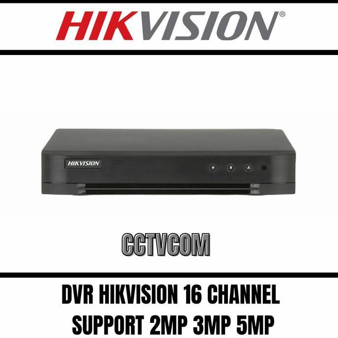 Murah Dvr 16 Channel Hikvision Support Camera 1Mp 2Mp 4Mp 5Mp