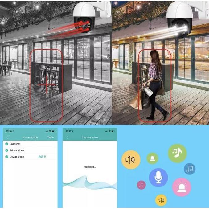 Murah Camera Cctv Outdoor Indoor Wifi