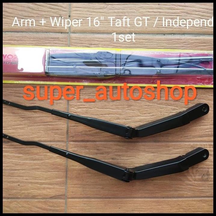 HOT DEAL ARM + TUTUP WIPER + WIPER DEPAN TAFT GT OR INDEPENDENT OR FEROZA SET 