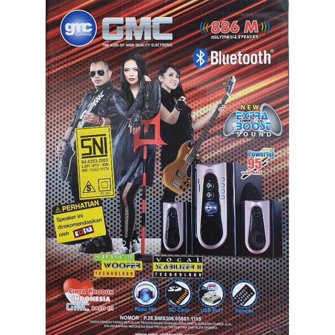 Speaker GMC 886M / Speaker Bluetooth