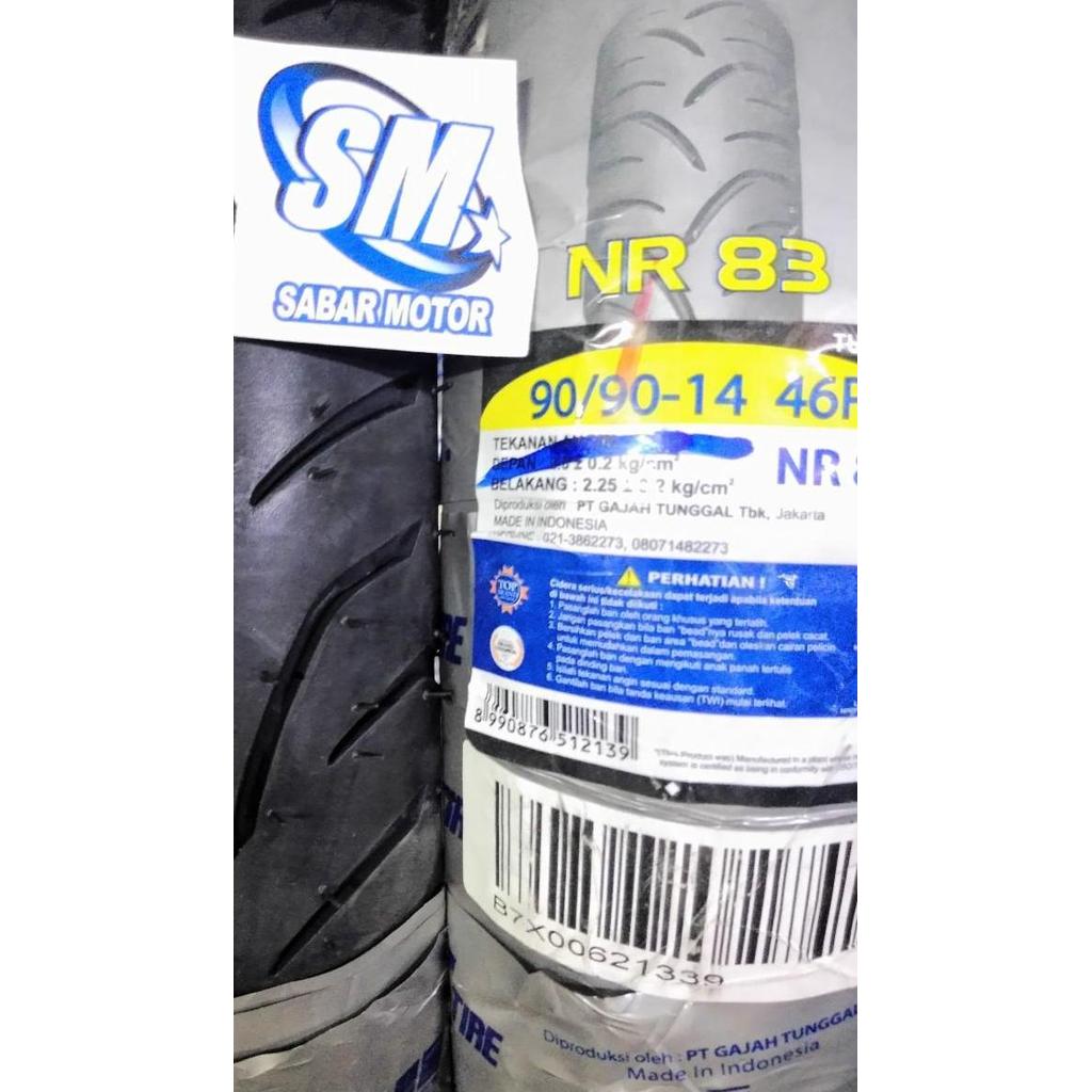 Ban IRC 90/90-14 NR83 Tubeless VARIO 125 / VARIO 150 / BEAT / BEAT FI