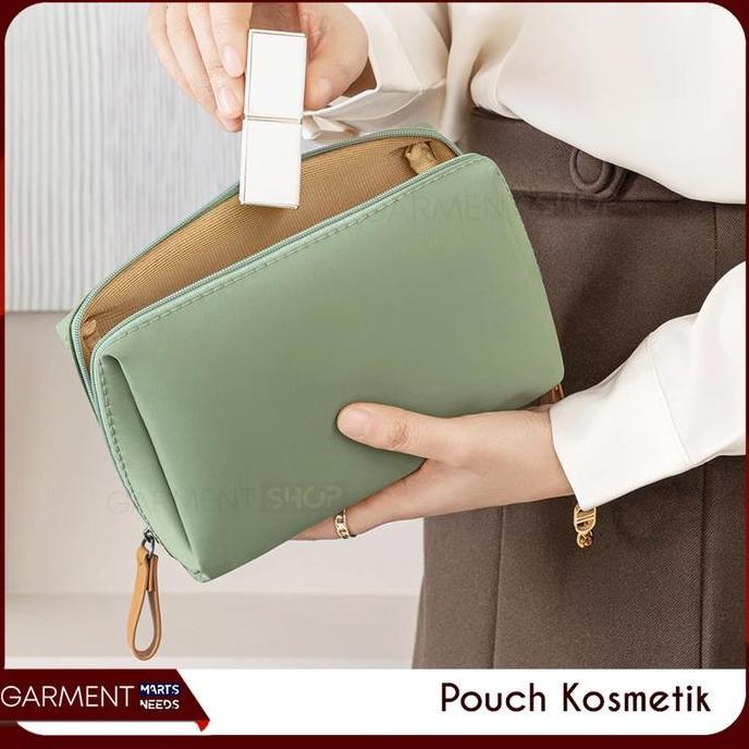 Pouch Kosmetik Travel Bag Korea Tempat Lipstik Bedak Sabun Travel Kit