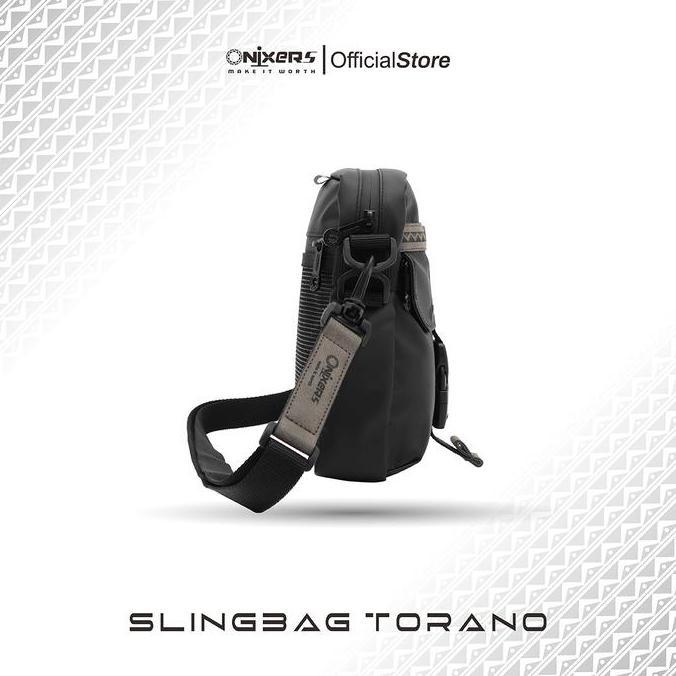 PALING LARIS Onixers TORANO Tas Slempang Slingbag Pria Waterproof Selempang Waistbag PALING LARIS