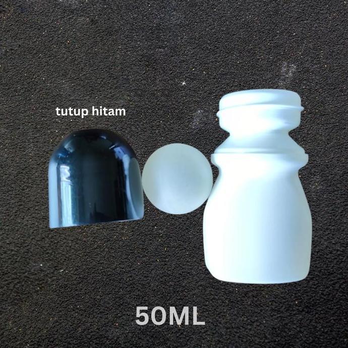 Botol Roll On Kosong Ulir 50ml | Tersedia dalam 2 Warna