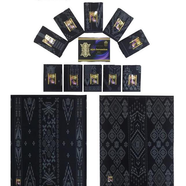 Grosir 10Pc Sarung Tenun Atjeh Darussalam Kembang