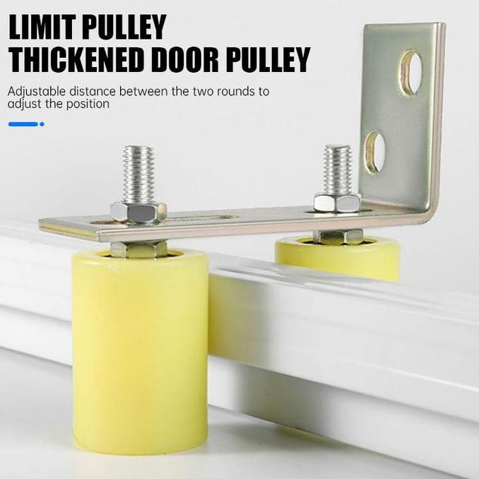 OSCHAR CODRODA NILON PINTU PAGAR / ROLLER NILON PAGAR STAINLESS / BEARING PINTU PAGAR BESI KECIL, SE