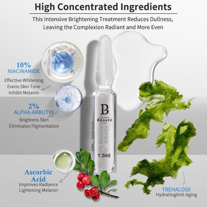 [LIVE] Premiere Beaute Skincare Series Intensive Set 3PCS Set Wajah Moisturizer Whitening