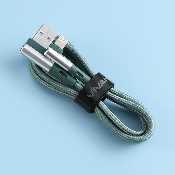 Vivan Kabel Data BWL100 iPhone Lightning Gaming USB Cable Elbow