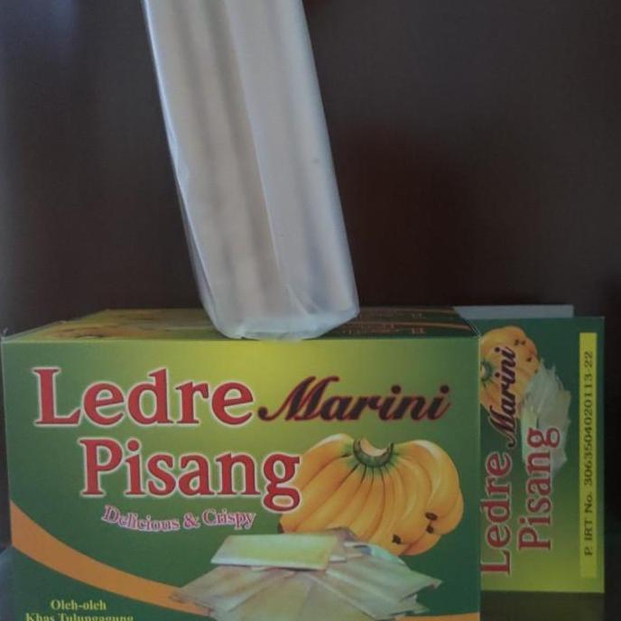 cemilan Ledre pisang marini khas Tulungagung (pembuat ledre )