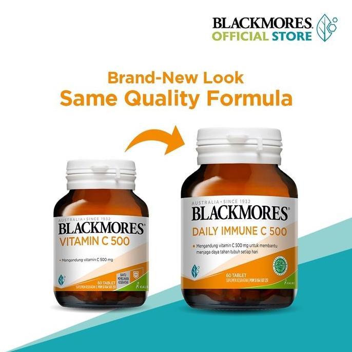 Bitamin- Blackmores Daily Immune C 500 60 Tablet - Blackmores Vitamin C 500