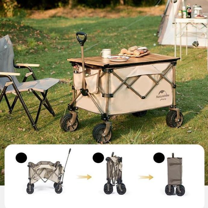 Grosir Troli Lipat Naturehike Nh20Pj009/Tabletop Nh21Pj002 Tc03 Gerobak Lipat