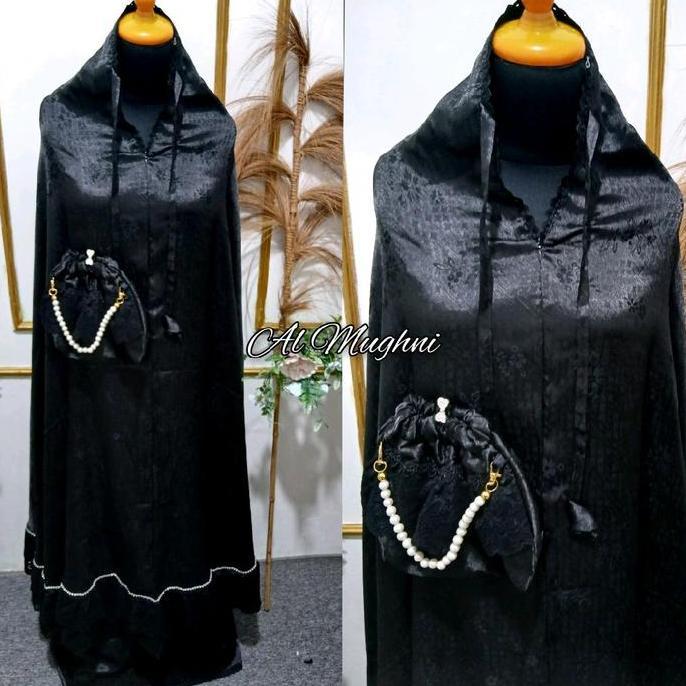 Mukena Zahra / Mukena Putih / Mukena Premium / Mukena Sutra / Mukena Umroh / Mukena Lebaran