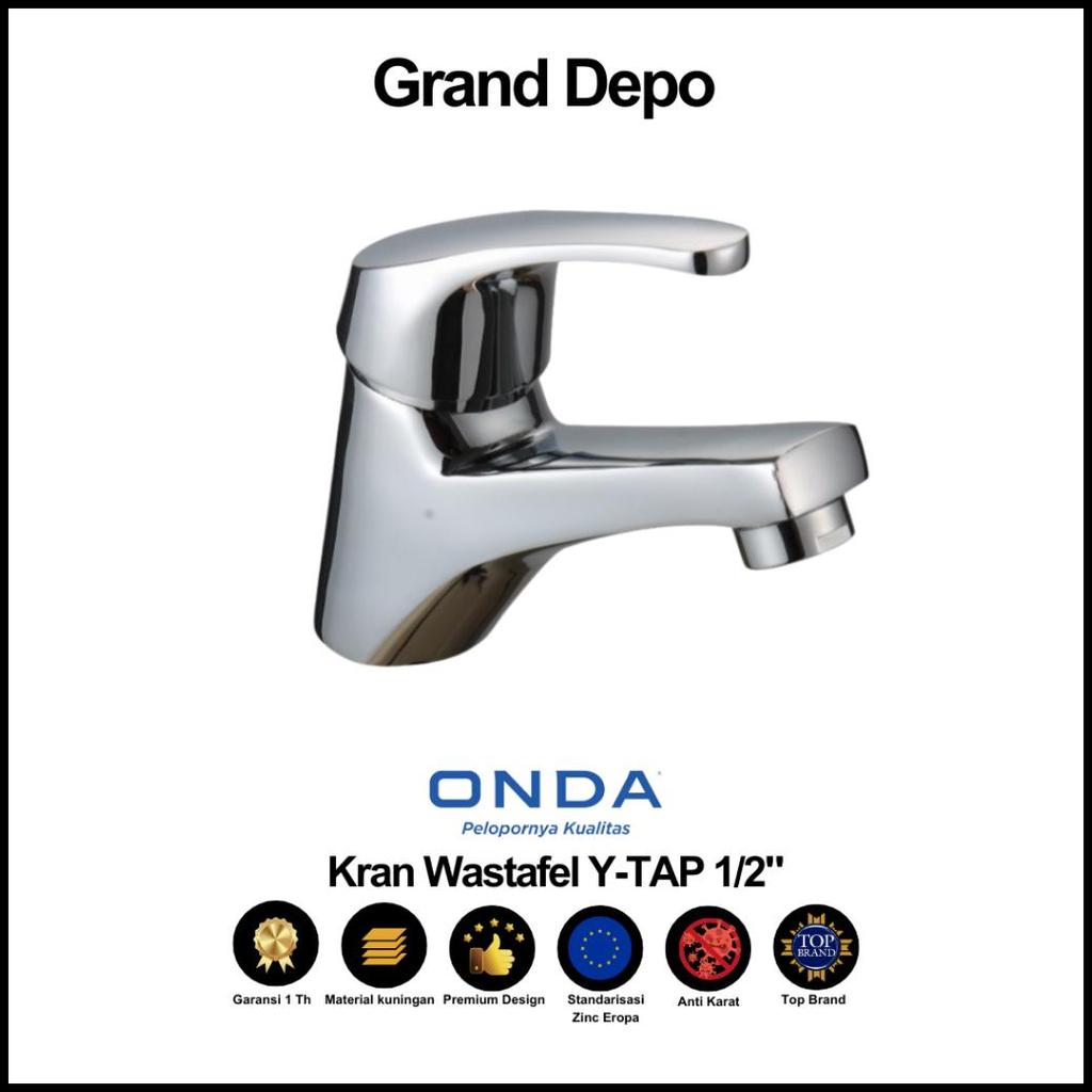 Onda Kran Wastafel Y Tap 1/2" / Kran Wastafel Onda / Kran Air Onda