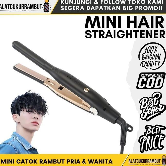 Catok Rambut Mini Pria Catokan Mini Rambut Catok Rambut Pria Hair Straightener Sisir