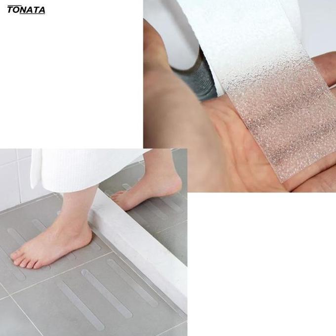 Anti Slip Tape PEVA / Lakban Anti Licin Indoor Bening 5 cm x 5 Meter
