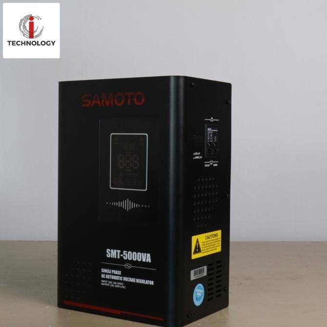 STABILISER SAMOTO 5000 SMT5000 SVC5000N SVC-5000VA STAVOLT STABILIZER DIGITAL ORIGINAL DAN TERPERCAY