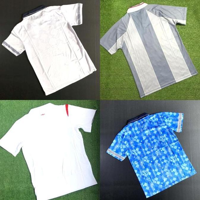 Smastr- Baju Bola Inggris Home Away Retro
