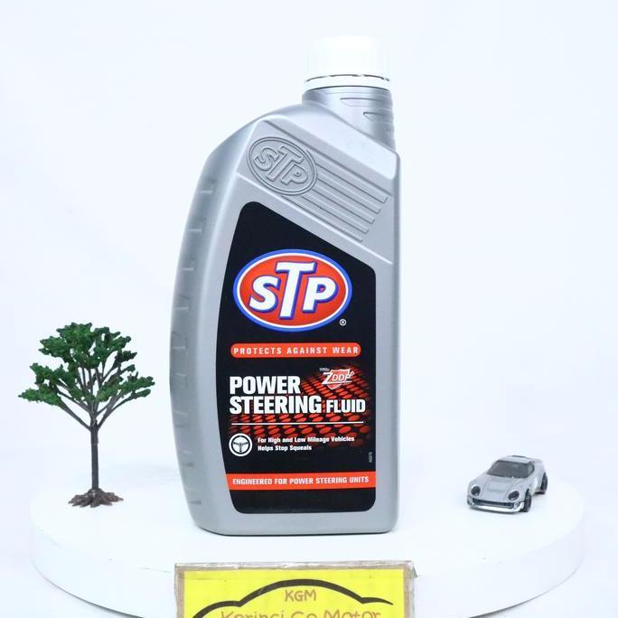 New- Stp Power Steering Fluid 946Ml Bening - Oli Power Steering Stp 1L