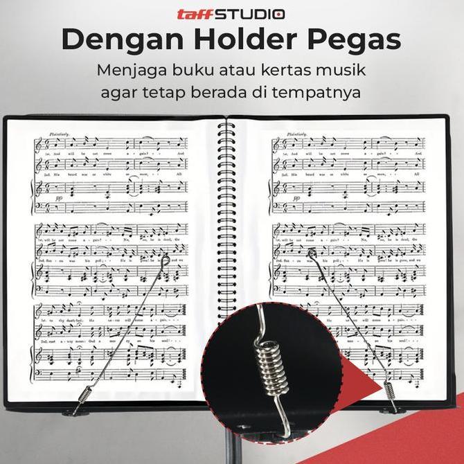 Stand Buku Musik Stand Teks Buku Lagu Partitur Standbook