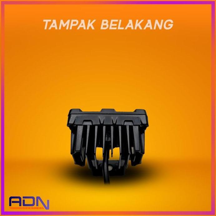 Ex2 Demon Led Mini Projie 2 Mata Mini Laser Projie 2 Lens Sql Lampu Garansi