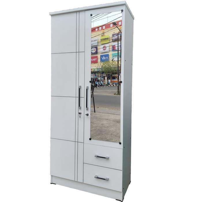Lemari Pakaian Murah / Lemari Baju / Lemari 2 pintu - Graver BW 006