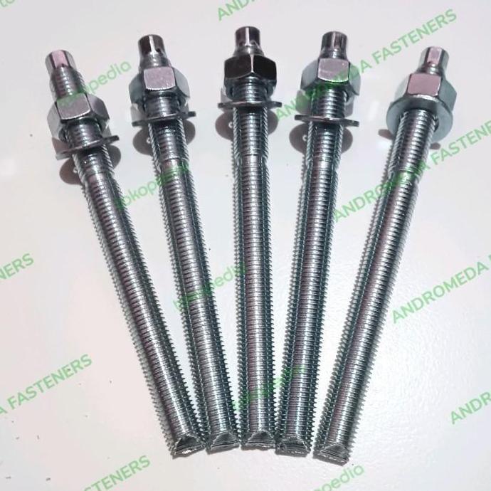 Nutbolt- Chemical Anchor M16X190 / Stud Bolt / Chemical Angkur M16X190