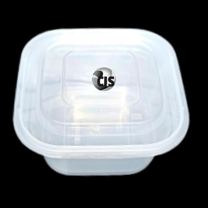 Thinwall Square 350 ml / Thinwall Kotak 350 ml - 25 pcs