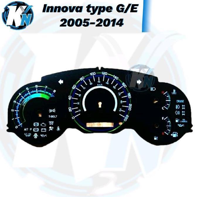 Speedometer Variasi Kijang Innova tahun 2005-2014 G / E / panel speedometer