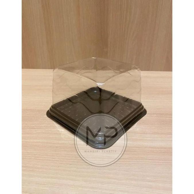 Mika CT 120 Kotak / Mika Kue Bolu Tart Mini Cake Tray 12x12cm -10pcs