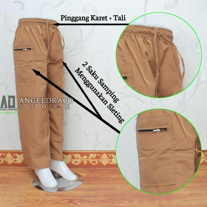 Celana Sirwal Anak Putih / Celana Komprang Anak Putih / Celana Pangsi
