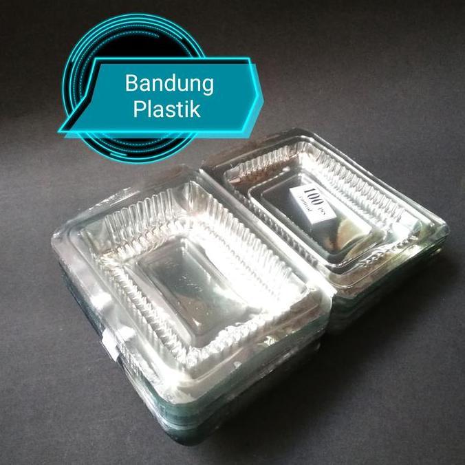 mika plastik kue kotak / DMS 5A / isi 100 pcs