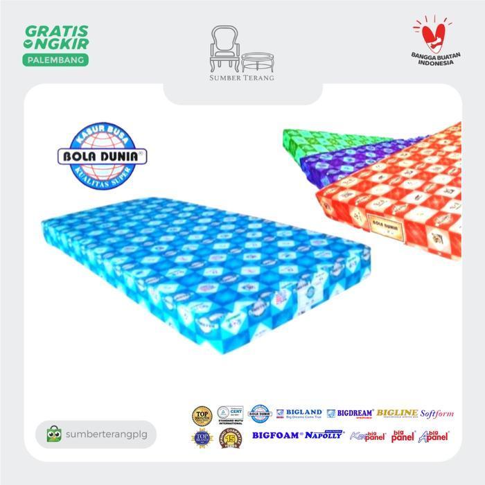 Kasur Busa Bola Dunia / Kasur Busa Lantai / Kasur Busa Murah Palembang