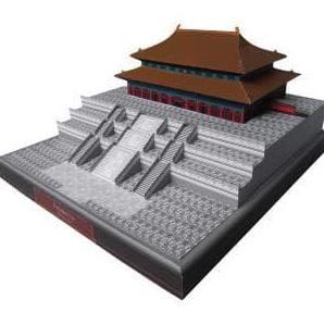 diy Papercraft Diorama Forbidden City