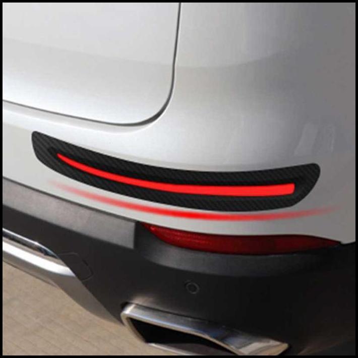 GRATIS ONGKIR LIS BUMPER GUARD MOBIL ALL NEW COROLLA CROSS CARBON LIS MERAH 
