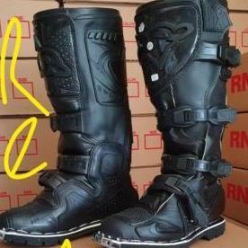 TERBARU - Sepatu Trail RNL G4 NEW MX gesper strap 4 tali enduro adventure cross