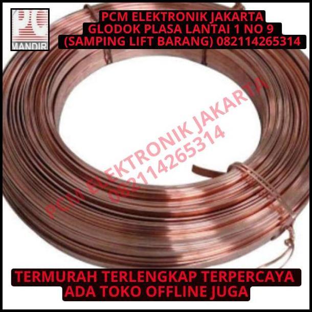 TERLARIS KAWAT EMAIL PERSEGI KOTAK UKURAN 1X10MM HARGA PER KG 