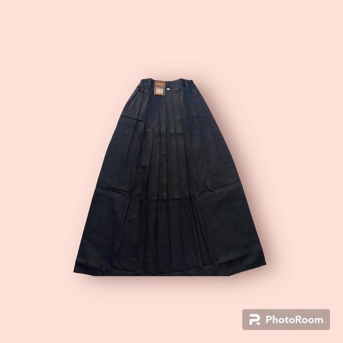 SALE ROK PLISKET SEKOLAH WARNA HITAM SERAGAM SEKOLAH SALE
