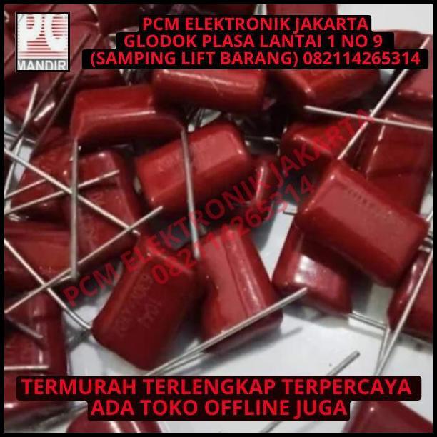 TERLARIS KAPASITOR CAPACITOR MILAR 473 47NF 47 NF 630V 630VOLT 630 VOLT 