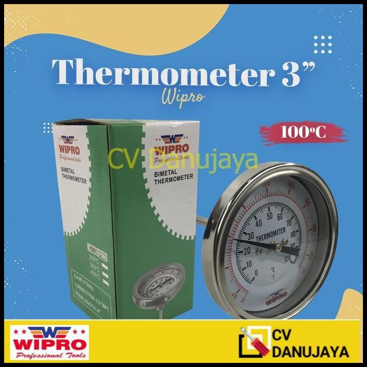GRATIS ONGKIR ANALOG THERMOMETER / TERMOMETER PAYUNG MINI BIMETAL UNTUK OVEN GAS MENGUKUR SAMPAI 100