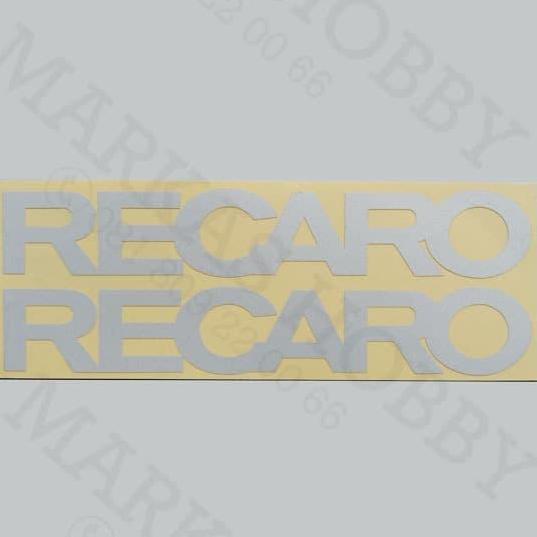 Sticker Recaro Recaro White