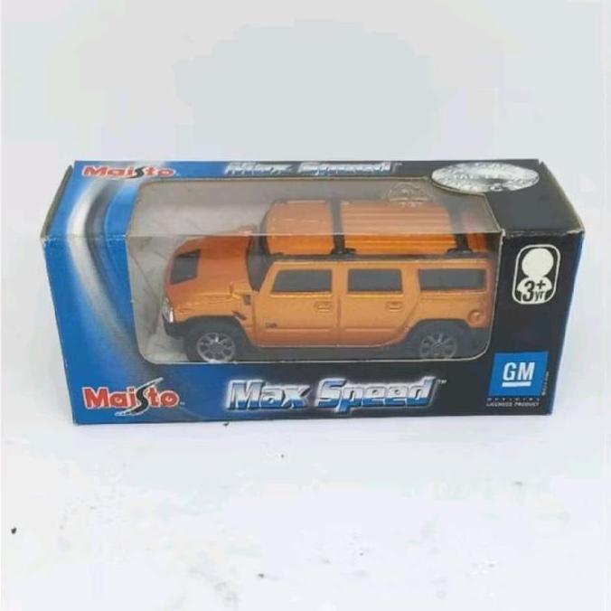 maisto hummer h2 diecast 1/64 ban model lama (s)
