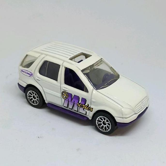 matchbox mercedes benz ml 430 ml430 putih loose diecast (s)