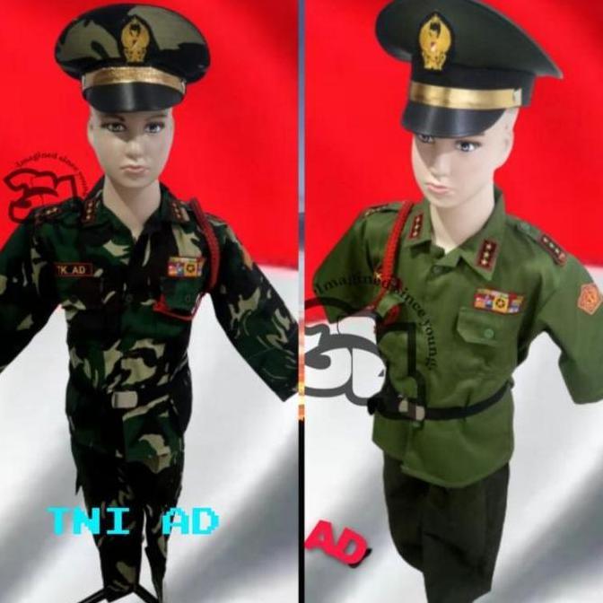 SERAGAM TNI AD ANAK/BAJU TNI AD ANAK Terlaris