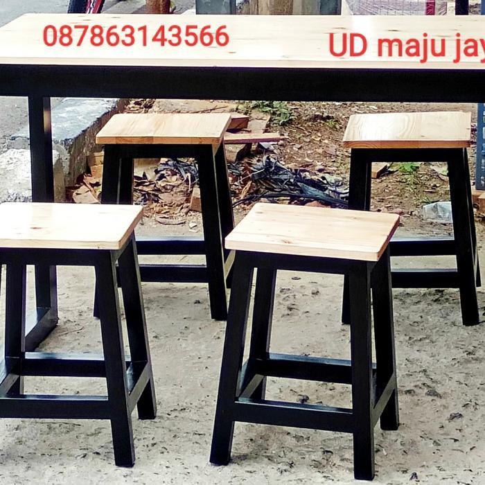 Meja kursi cafe resto jati belanda
