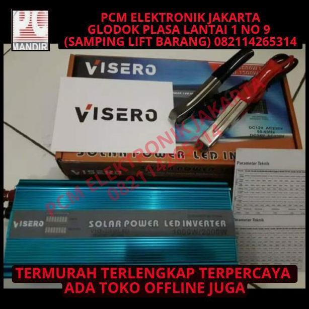 TERLARIS SOLAR POWER LED INVERTER 1000W 1000WATT 1000 WATT VISERO LED DISPLAY 