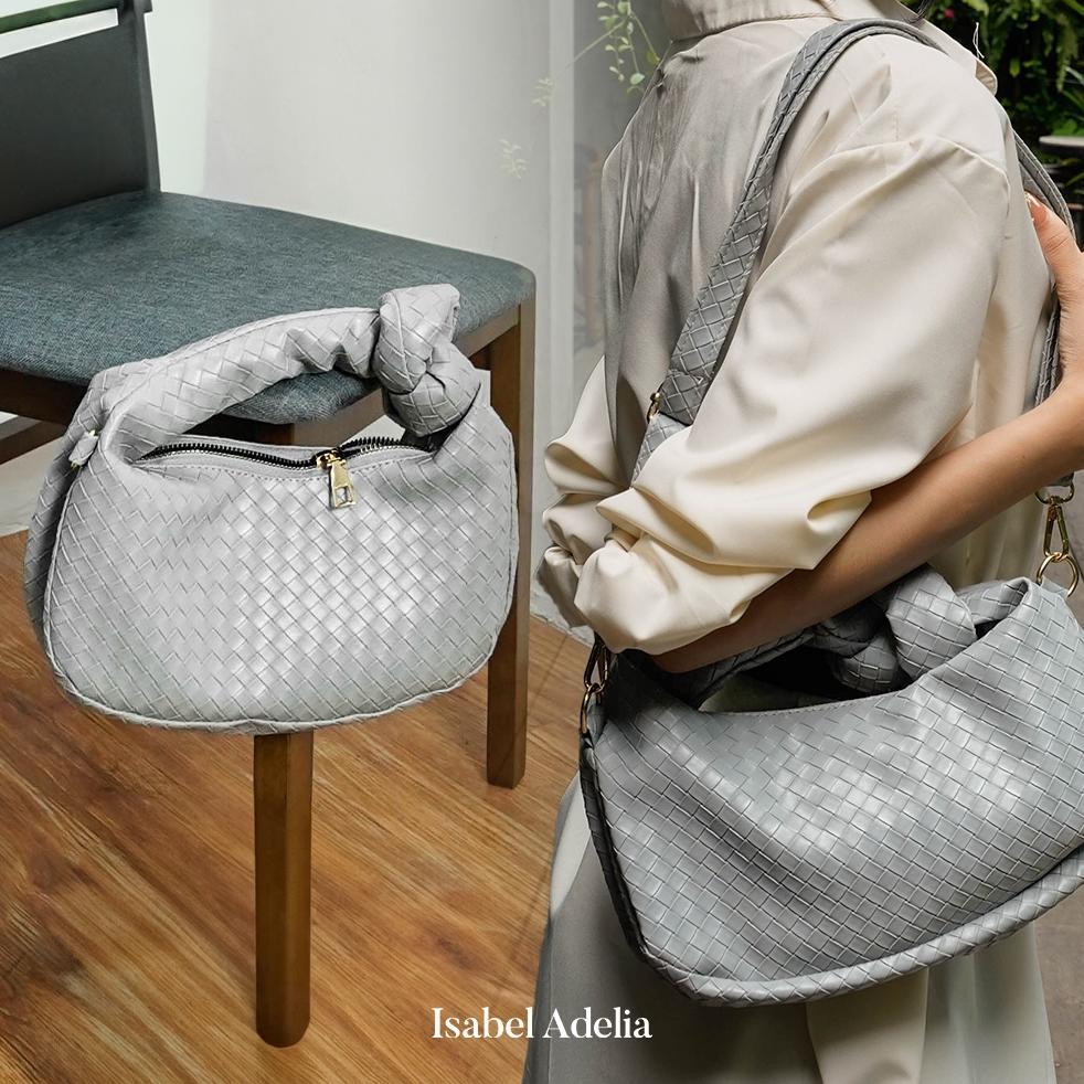 PROMO TERBARU Isabel Adelia JODIE Slingbag Tas Wanita Casual Kuliah Hobo Bag Leather Handbag Simple