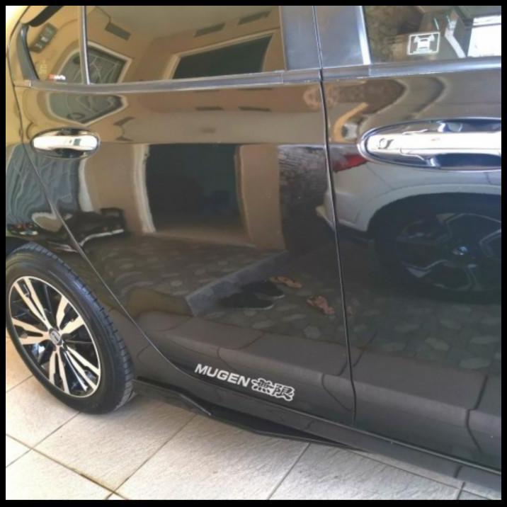 TERLARIS WINGLET SAMPING VARIASI SAMPING BAWAH MOBIL VIOS GEN 1 HITAM GLOSY 