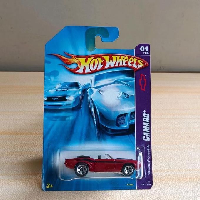 hotwheels 69 camaro convertible