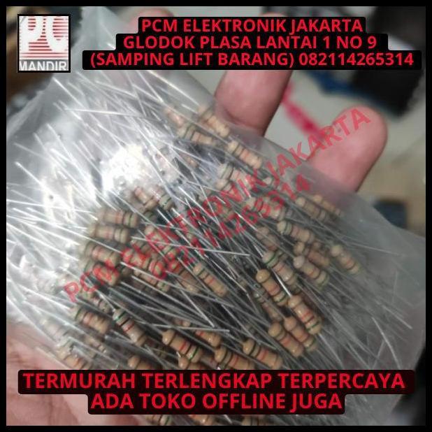 BEST DEAL RESISTOR TAHANAN 1/2W 1/2 W SETENGAH WATT 0.5W 0.5 WATT 51K 51 K JAPAN 
