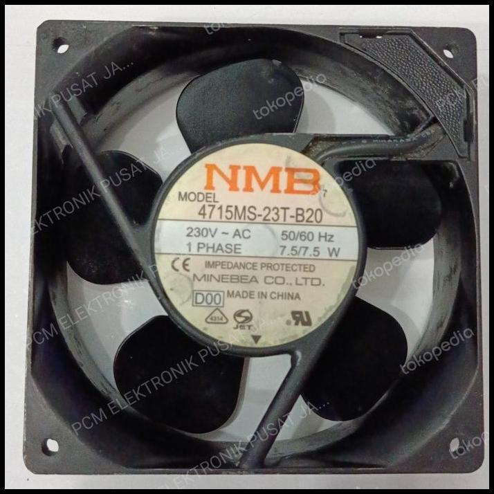 BEST DEAL 1731 EXHAUST FAN KIPAS PENDINGIN NMB 230B AC 12CM 4715MS-23T-B20 